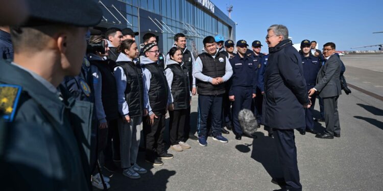 Тоқаев: Табиғи апатпен күреске атсалысқандар лайықты деңгейде марапатталады