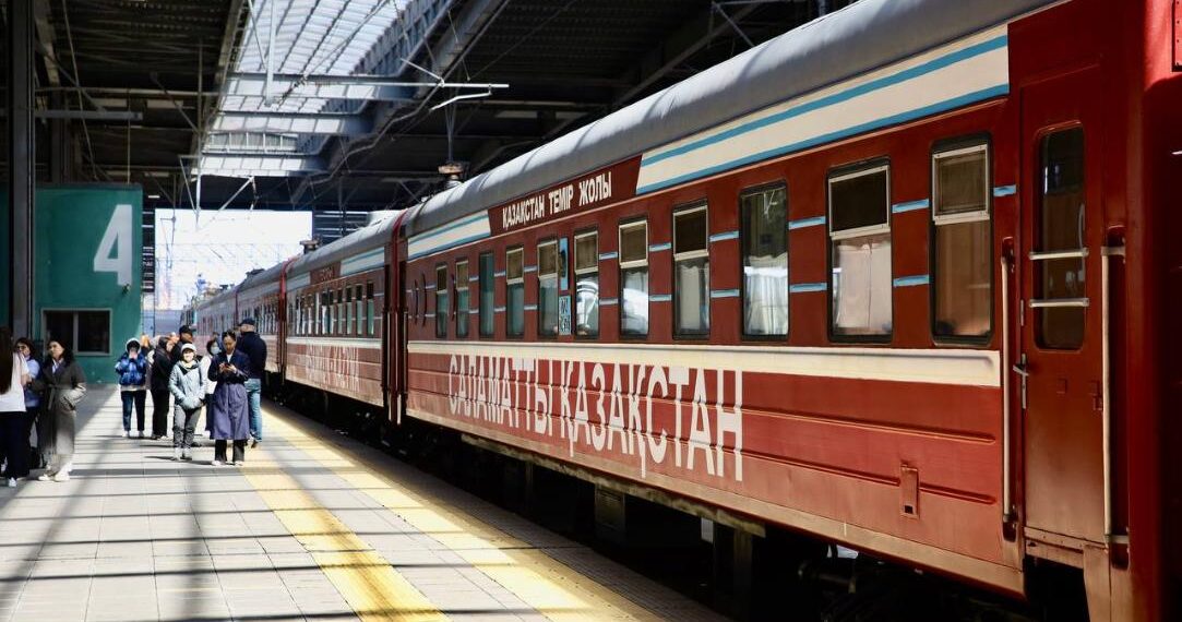 «Саламатты Қазақстан» пойызы Астанадан шалғай аудандарға аттанды
