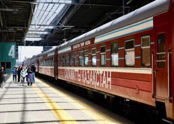 «Саламатты Қазақстан» пойызы Астанадан шалғай аудандарға аттанды