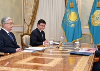 Мемлекет басшысы Қаржы министрі Мәди Такиевті қабылдады