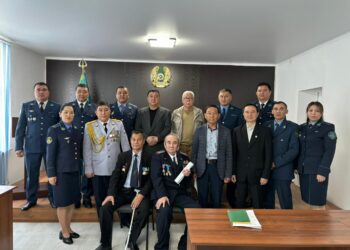 Жамбылдық ҚАЖ қызметкерлері марапатталды