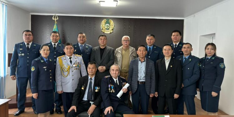 Жамбылдық ҚАЖ қызметкерлері марапатталды