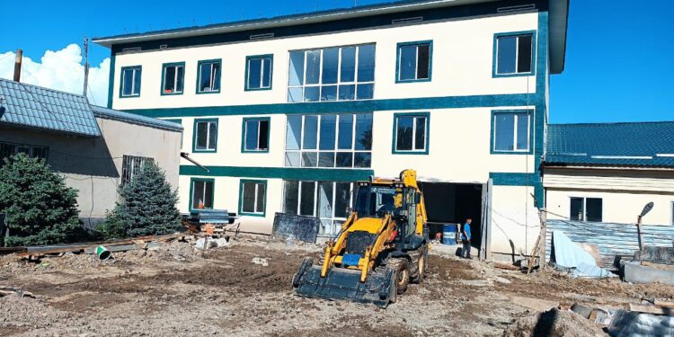 Жамбылда 15 дене шынықтыру–сауықтыру кешенінің құрылысы жүруде