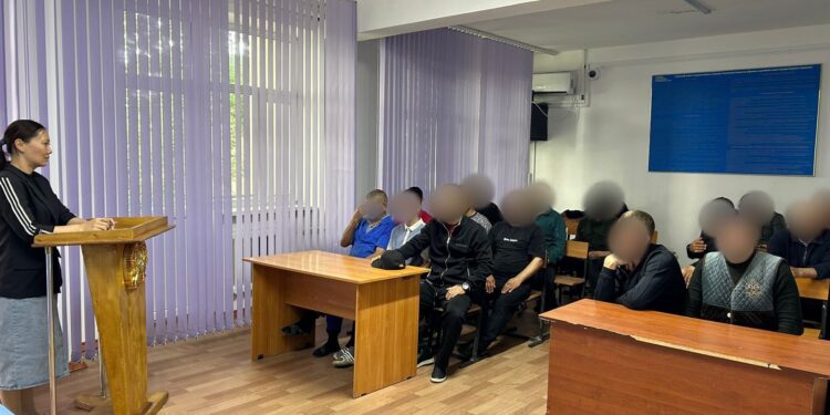 Жазасын өтеушілер психологиялық тренинг өткізілді