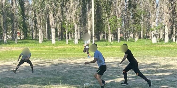 Жазасын өтеушілер өзара бақ сынасты