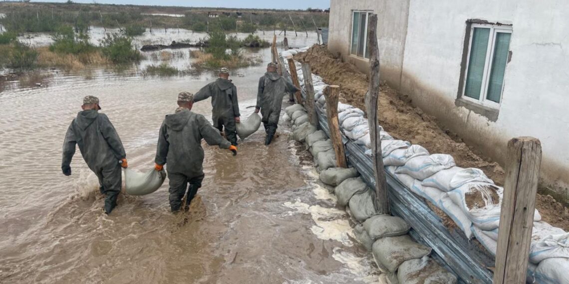 Су тасқынының салдарын жою. Сандар сөйлесін