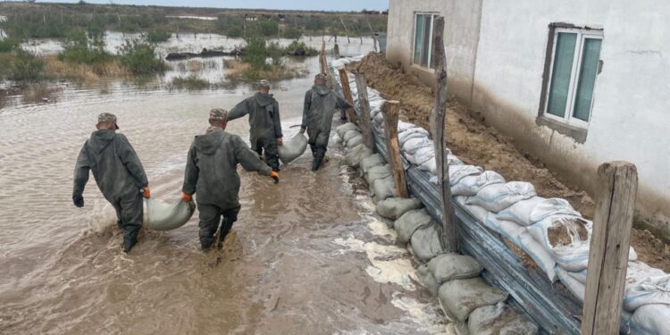 Су тасқынының салдарын жою. Сандар сөйлесін