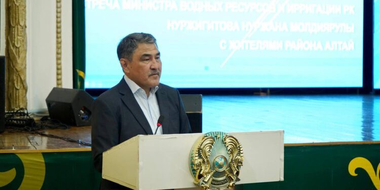 Қазір Қытайдан секундына 1810 текше метр су келіп жатыр — министр