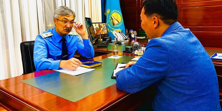 ЖАМБЫЛ ОБЛЫСЫНЫҢ ПРОКУРОРЫ НҰРҒАЛЫМ ӘБДІРОВПЕН ЭКСКЛЮЗИВ СҰХБАТ