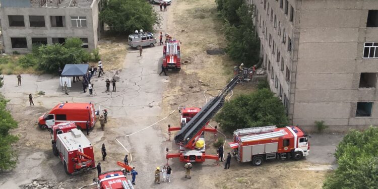 Жамбыл облысында тактикалық-арнайы оқу-жаттығу өткізілді