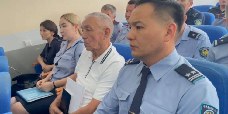 Жамбыл облысының ПД бастығы Байзақ ауданында жедел кеңес өткізді