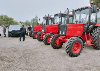 Облыстағы орман шаруашылықтары жаңа техникалармен толықты
