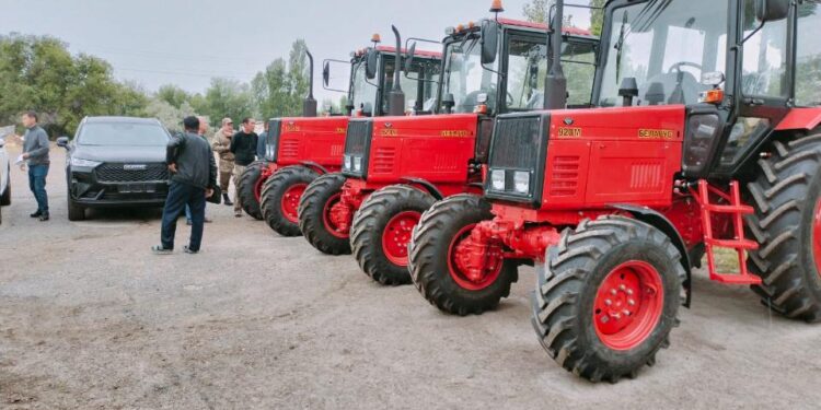 Облыстағы орман шаруашылықтары жаңа техникалармен толықты