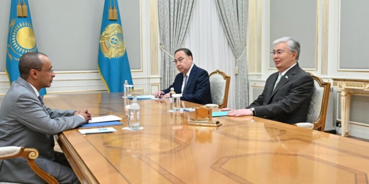 Мемлекет басшысы БАӘ-нің Қазақстандағы елшісі Мұхаммед Саид Мұхаммед әл-Арикиді қабылдады