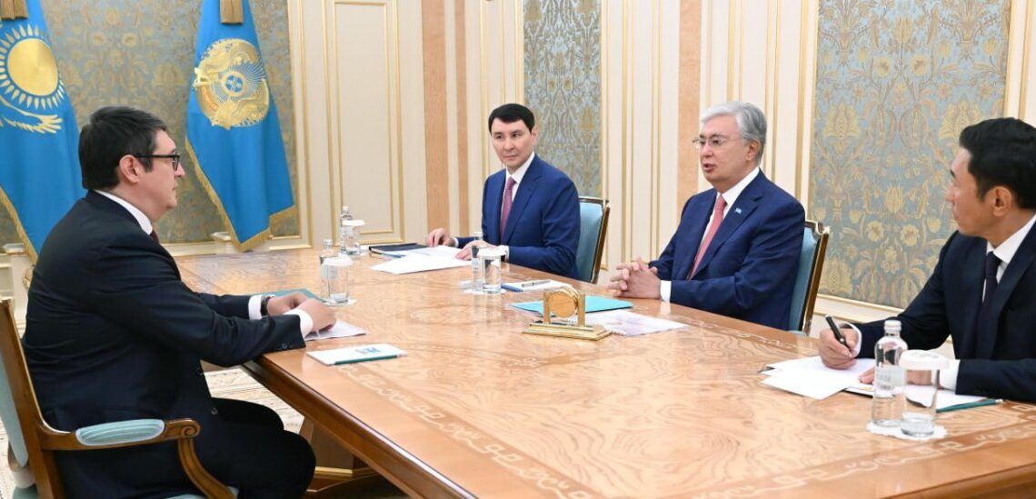 Мемлекет басшысы Энергетика министрі Алмасадам Сәтқалиевті қабылдады