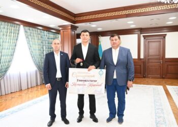 Әлем чемпионатының жеңімпазына пәтер берілді