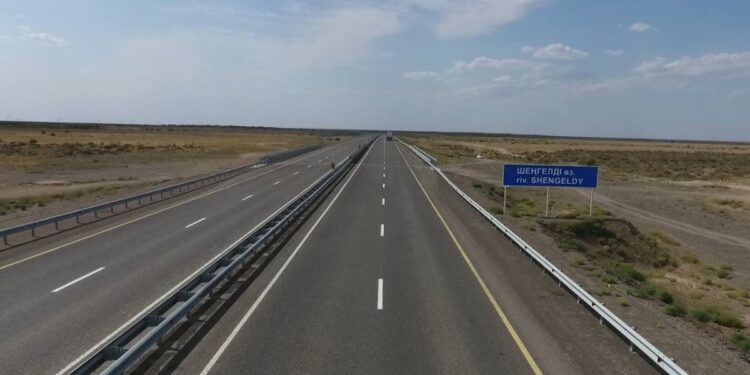 «Күрті-Бұрылбайтал» автожолының қайта жаңартудан өткен учаскесінде қозғалыс ашылды