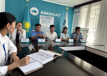 «Заң заман талабы» атты тренинг пен “Жүректен жүрекке” атты акциясы өтті