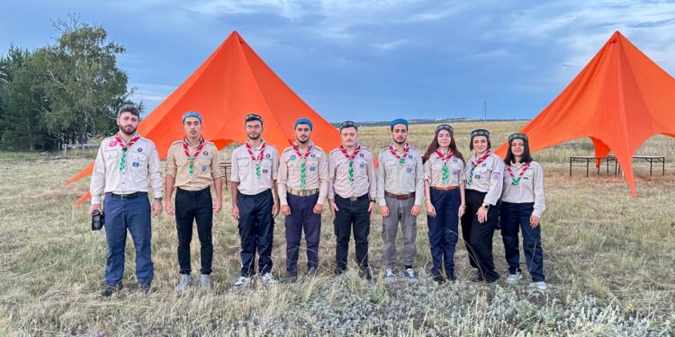 Әлемнің 10 елінен келген скауттар көшпенділердің тұрмысмен танысуда