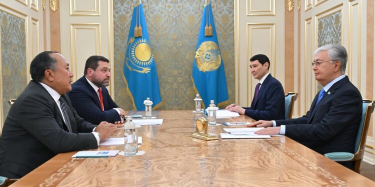 Kaspi басшылары Тоқаевпен не себепті кездескені белгілі болды