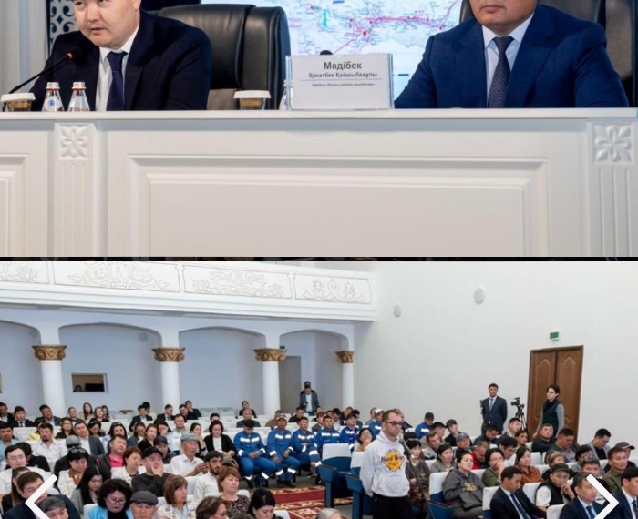 Энергетика вице-министрі жамбылдықтармен кездесті