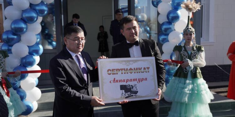 Талас ауданында жаңа мәдениет ошағы ел игілігіне берілді