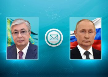 Тоқаев Путинді туған күнімен құттықтады