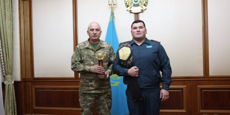 «Қазақстан барысы» офицерлік лауазымға тағайындалды