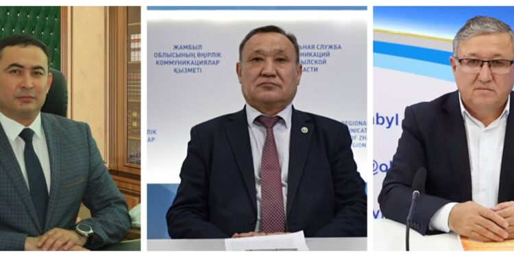 Жамбылда үш тағайындау орын алды