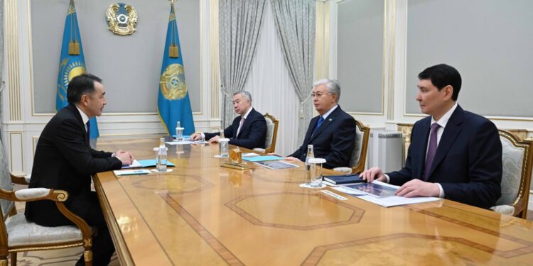Тоқаев Еуразиялық экономикалық комиссия алқасының төрағасын қабылдады