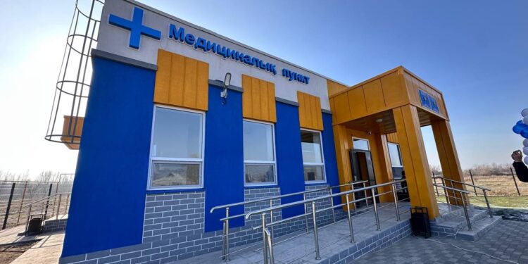 Қостөбе ауылында медициналық пункт пайдалануға берілді
