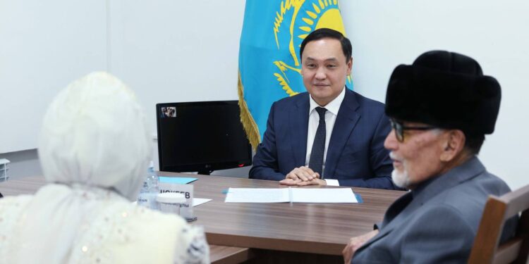 Облыс әкімі азаматтарды қабылдады