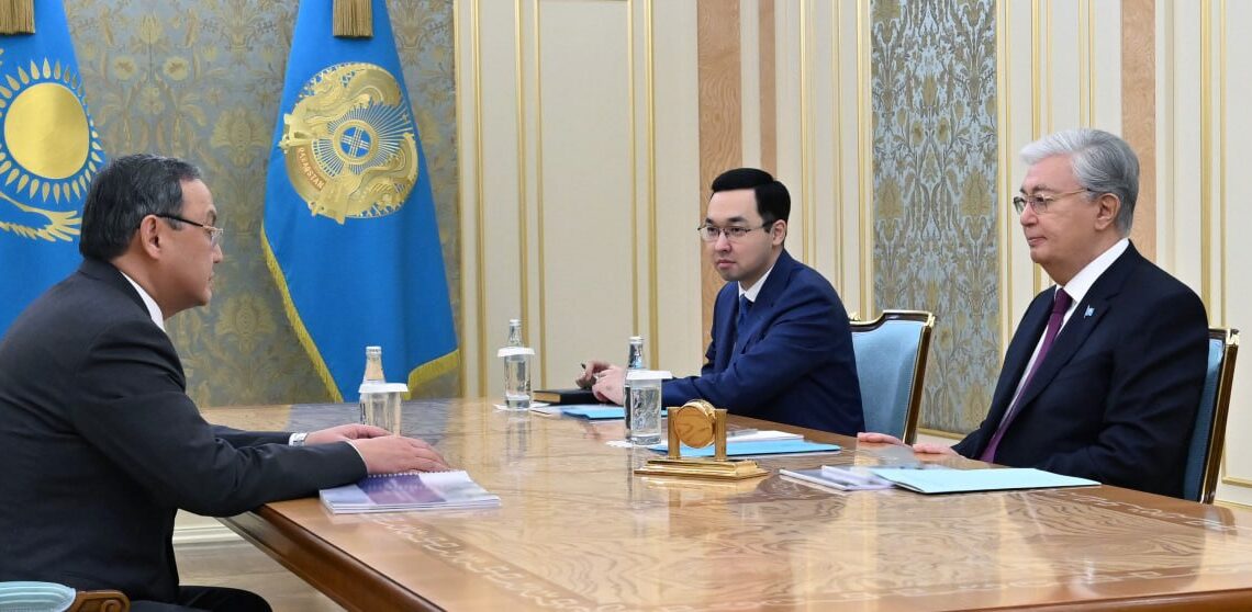 Тоқаев Ұлттық ғылым академиясының президентін қабылдады