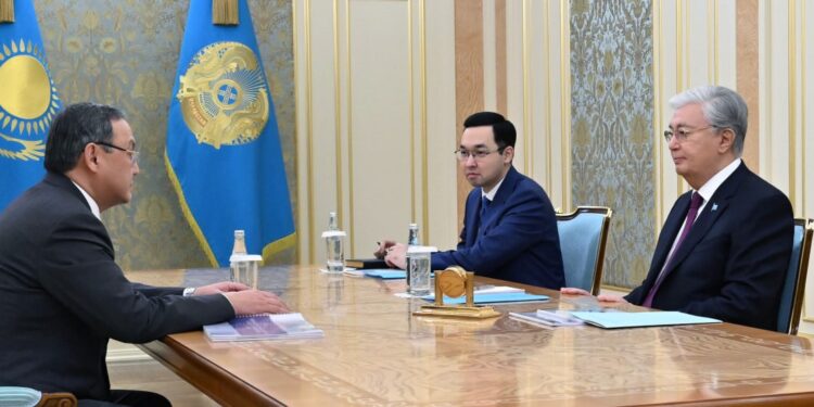 Тоқаев Ұлттық ғылым академиясының президентін қабылдады