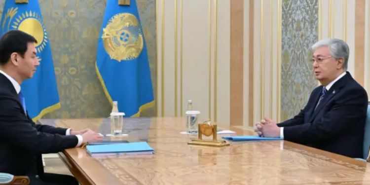 Президент Қасым-Жомарт Тоқаев Дархан Сатыбалдыны қабылдады