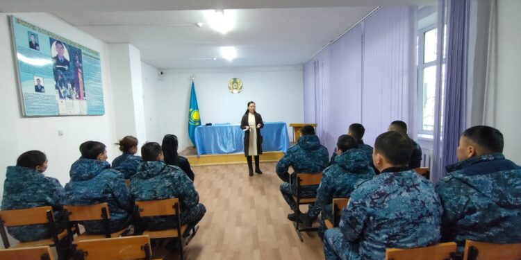 ҚАЖ қызметкерлеріне психологиялық кеңес берілді