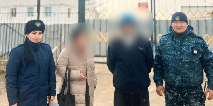 Тараздағы түзеу мекемесінде «Қақпа алдында кездесу» іс-шарасы өтті