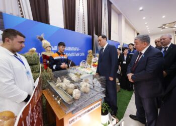 Жамбылда Жұмысшы мамандықтар жылы салтанатты түрде ашылды