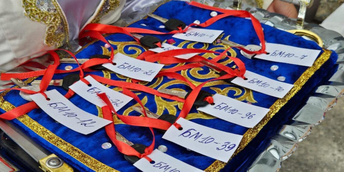 Таразда 160 пәтерлі көпқабатты тұрғын үй пайдалануға берілді