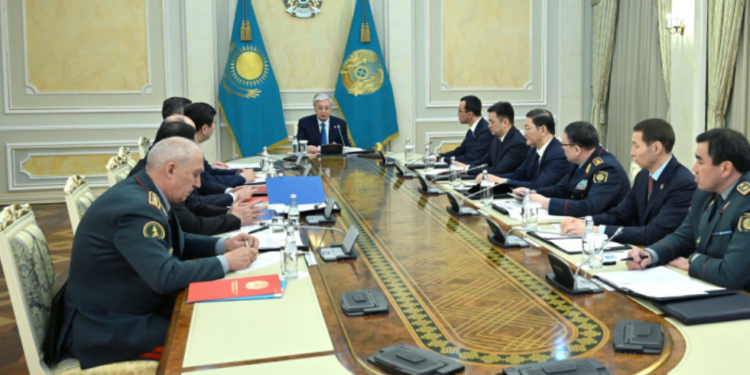 Қасым-Жомарт Тоқаев Қауіпсіздік кеңесінің отырысын өткізді