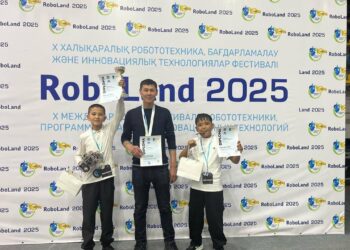 «Roboland-2025». Жамбылдық оқушылар халықаралық чемпионатта жүлделі болды