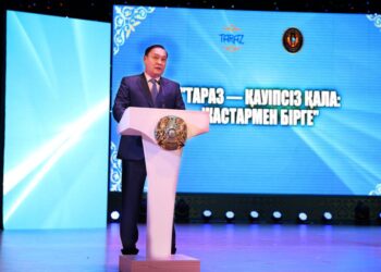 Қарашөкеев «Тараз – қауіпсіз қала: жастармен бірге» атты іс-шараға қатысты