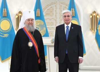 Президент Қазақстан митрополитін I дәрежелі «Достық» орденімен марапаттады