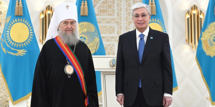 Президент Қазақстан митрополитін I дәрежелі «Достық» орденімен марапаттады