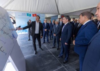 Қордайдағы көлік-логистикалық кешен салу жұмысының барысын тексерді