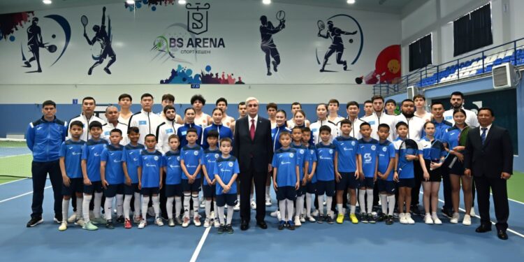 Мемлекет басшысы BS Arena спорт кешенін аралады
