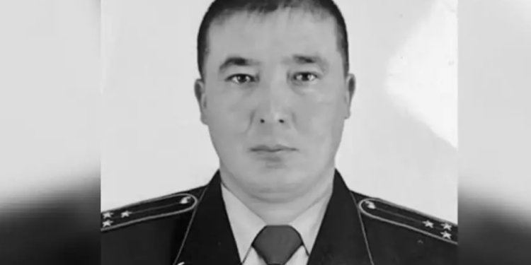 Жамбыл облысында қызметтік міндетін орындау кезінде полицей ажал құшты