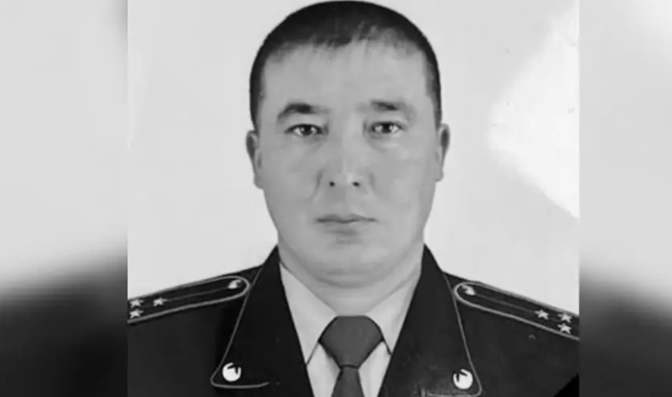 Жамбыл облысында қызметтік міндетін орындау кезінде полицей ажал құшты