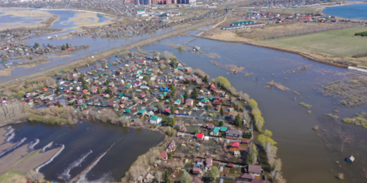 Петропавлда су тасқынының үшінші толқыны келе жатыр