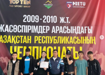 Жас спортшыларымыз Қазақстан чемпионатында қола жүлдегер атанды